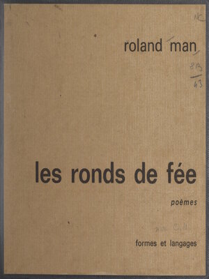 cover image of Les ronds de fée